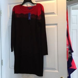 Brand new black/red dress